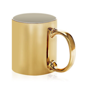 Caneca Dourada Brilhante