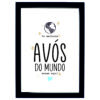 QUADRO DECOR 21*30 PRETO