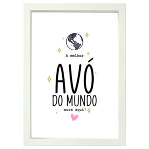 QUADRO DECOR 21*30 BRANCO