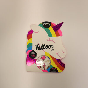 OMY TATOOS - BOO/LILY/SURF E SKATE
