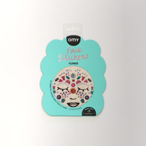OMY FACE STICKERS - FLOWER / KAWAI