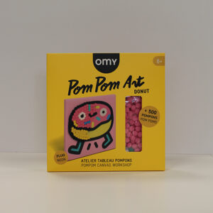 OMY POM POM ART - RAINBOW / DONUT