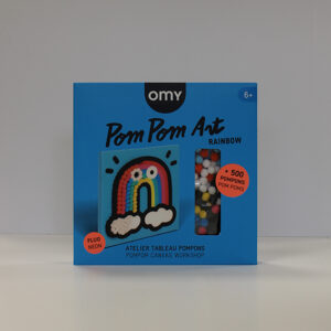 OMY POM POM ART - RAINBOW / DONUT