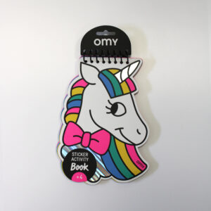 OMY STICKER BY NUMBER / ACTIVITY - STREET/BUBBLE TEA/LILY/DINO