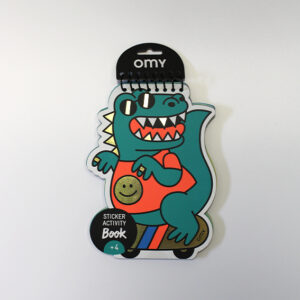 OMY STICKER BY NUMBER / ACTIVITY - STREET/BUBBLE TEA/LILY/DINO