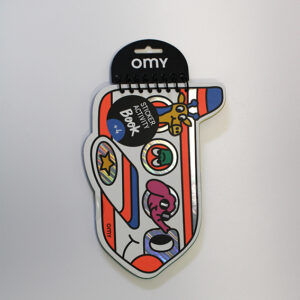 OMY STICKER BY NUMBER / ACTIVITY - STREET/BUBBLE TEA/LILY/DINO