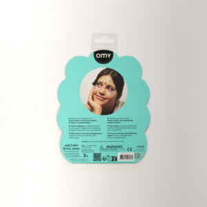 OMY FACE STICKERS - FLOWER / KAWAI