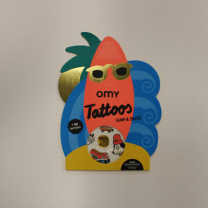 OMY TATOOS - BOO/LILY/SURF E SKATE